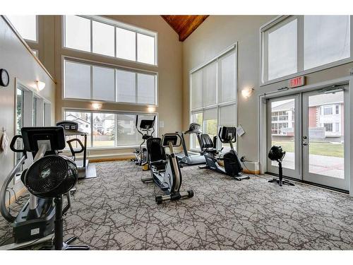 245-6868 Sierra Morena Boulevard Sw, Calgary, AB - Indoor Photo Showing Gym Room