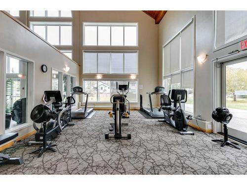 245-6868 Sierra Morena Boulevard Sw, Calgary, AB - Indoor Photo Showing Gym Room