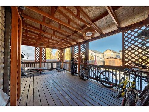 257 Bridlemeadows Common Sw, Calgary, AB - Outdoor With Deck Patio Veranda With Exterior