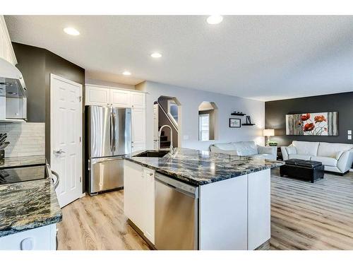 15 Cranfield Crescent Se, Calgary, AB - Indoor Photo Showing Kitchen With Upgraded Kitchen