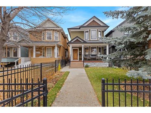 615 23 Avenue Sw, Calgary, AB - Outdoor With Deck Patio Veranda With Facade