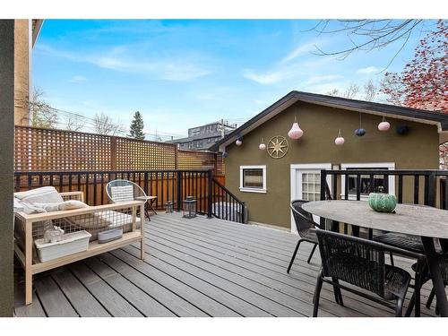 615 23 Avenue Sw, Calgary, AB - Outdoor With Deck Patio Veranda With Exterior