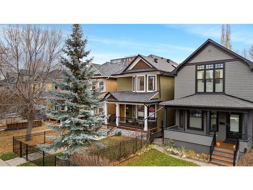 615 23 Avenue Sw, Calgary, AB - Outdoor With Deck Patio Veranda With Facade