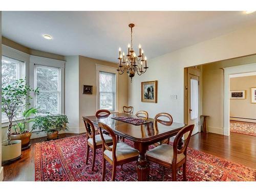 1911 11 Street Sw, Calgary, AB - Indoor Photo Showing Dining Room