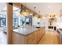 909B 9Th Street, Canmore, AB  - Indoor Photo Showing Kitchen With Upgraded Kitchen 