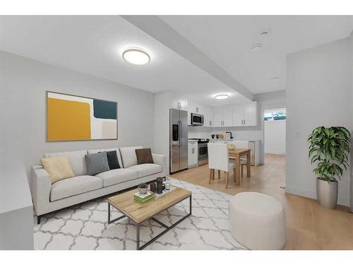 3537 40 Street Sw, Calgary, AB - Indoor Photo Showing Living Room