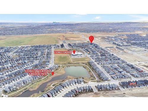 3406-350 Livingston Common Ne, Calgary, AB - Outdoor With View