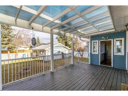 124 4 Avenue Nw, Airdrie, AB - Outdoor With Deck Patio Veranda