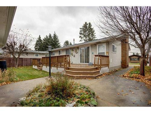 9628 Alcott Road Se, Calgary, AB - Outdoor With Deck Patio Veranda