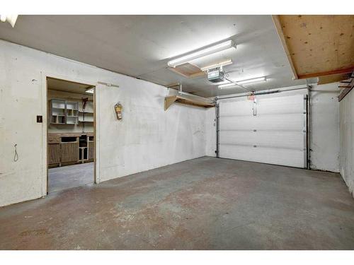 9628 Alcott Road Se, Calgary, AB - Indoor Photo Showing Garage