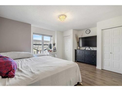 222 Red Embers Way Ne, Calgary, AB - Indoor Photo Showing Bedroom