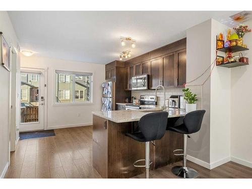 222 Red Embers Way Ne, Calgary, AB - Indoor Photo Showing Kitchen