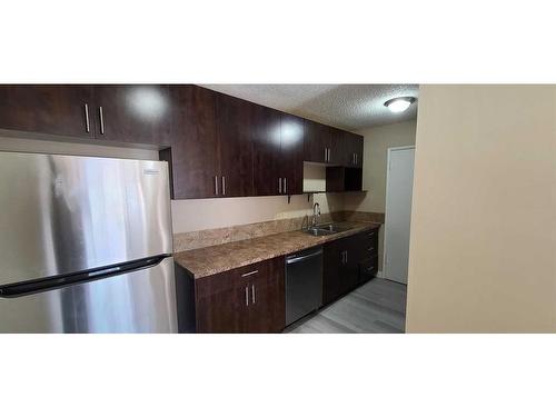 302-1524 15 Avenue Sw, Calgary, AB - Indoor Photo Showing Kitchen With Double Sink