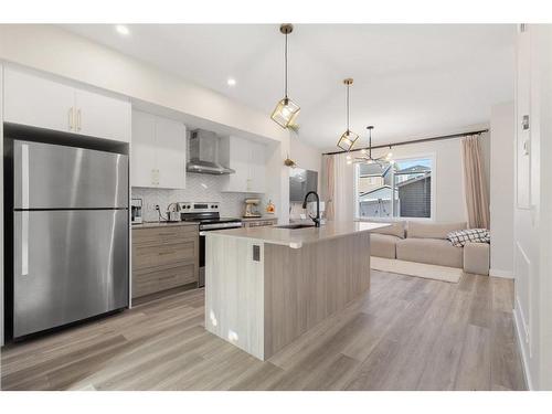 104 Legacy Glen Place Se, Calgary, AB - Indoor Photo Showing Kitchen With Upgraded Kitchen