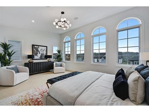 188 Crimson Ridge Place Nw, Calgary, AB - Indoor Photo Showing Bedroom