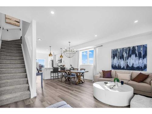 37 Cornerstone Row Ne, Calgary, AB - Indoor Photo Showing Living Room