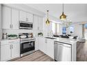 37 Cornerstone Row Ne, Calgary, AB  - Indoor Photo Showing Kitchen With Double Sink With Upgraded Kitchen 