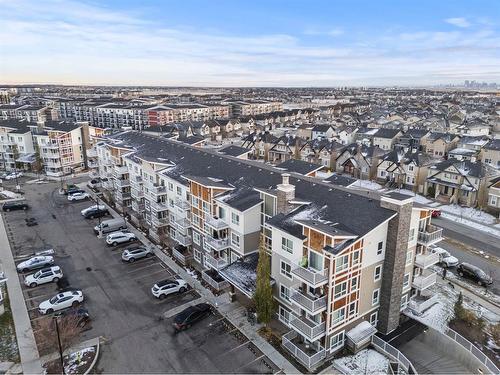 3301-302 Skyview Ranch Drive Ne, Calgary, AB - Outdoor With Balcony With View