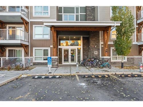 3301-302 Skyview Ranch Drive Ne, Calgary, AB - Outdoor With Balcony With Facade