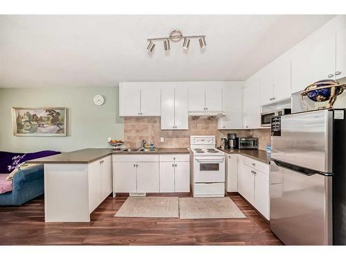 617 1 Avenue Ne, Calgary, AB - Indoor Photo Showing Kitchen With Double Sink