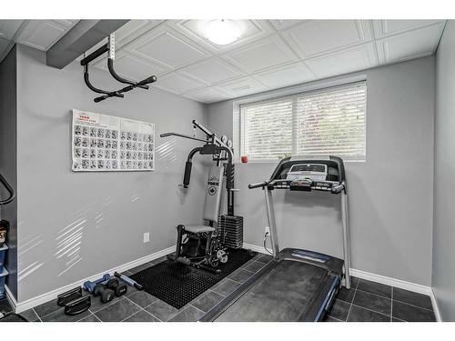 149 Cranridge Terrace Se, Calgary, AB - Indoor Photo Showing Gym Room