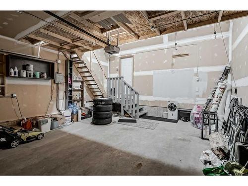 18 Chaparral Valley Place Se, Calgary, AB - Indoor Photo Showing Basement