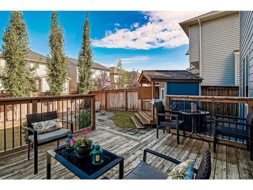 18 Chaparral Valley Place Se, Calgary, AB - Outdoor With Deck Patio Veranda With Exterior