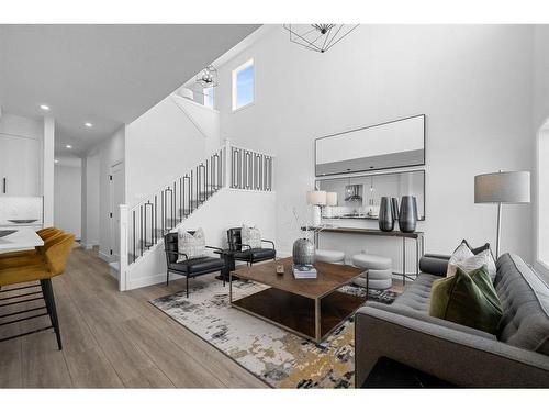 216 Crimson Ridge Place Nw, Calgary, AB - Indoor Photo Showing Living Room