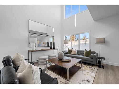 216 Crimson Ridge Place Nw, Calgary, AB - Indoor Photo Showing Living Room