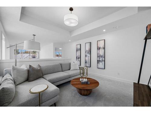 216 Crimson Ridge Place Nw, Calgary, AB - Indoor Photo Showing Living Room