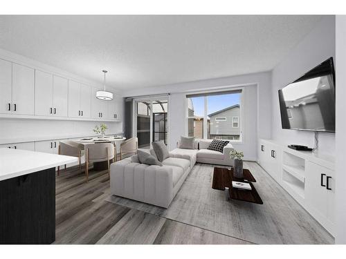 6 Sage Bluff Heights Nw, Calgary, AB - Indoor Photo Showing Living Room