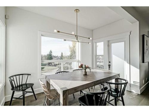 93 Crystal Shores Road, Okotoks, AB - Indoor Photo Showing Dining Room