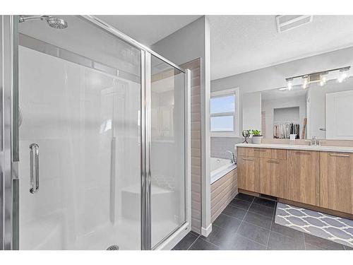 48 Seton Rise Se, Calgary, AB - Indoor Photo Showing Bathroom