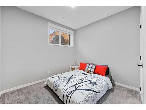 48 Seton Rise Se, Calgary, AB - Indoor Photo Showing Bedroom