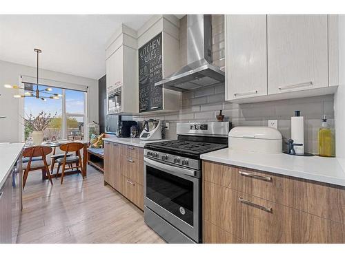 48 Seton Rise Se, Calgary, AB - Indoor Photo Showing Kitchen