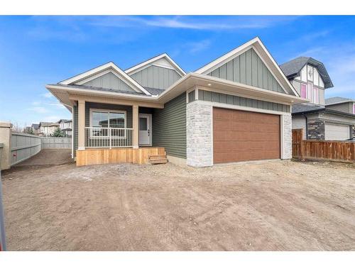 96 Cimarron Springs Circle, Okotoks, AB - Outdoor With Deck Patio Veranda