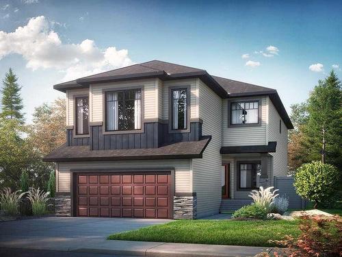 3050 Key Drive Sw, Airdrie, AB - Outdoor With Facade