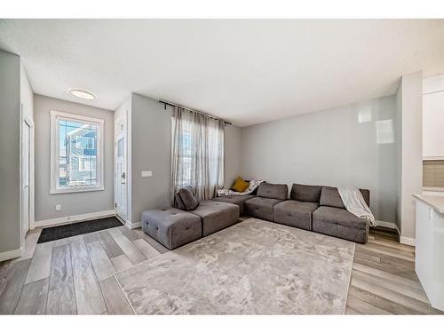 161 Seton Villas Se, Calgary, AB - Indoor Photo Showing Living Room