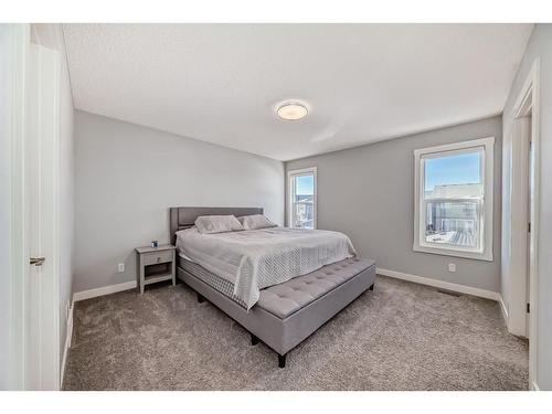 161 Seton Villas Se, Calgary, AB - Indoor Photo Showing Bedroom