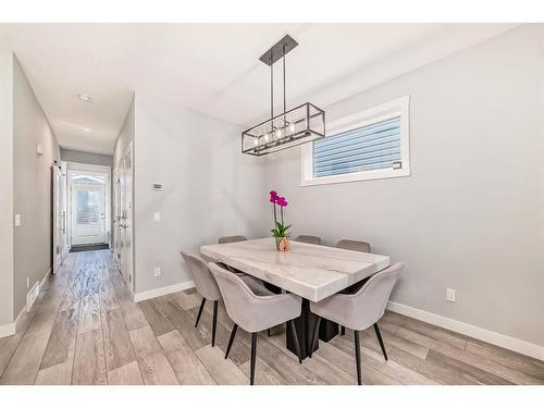 161 Seton Villas Se, Calgary, AB - Indoor Photo Showing Dining Room