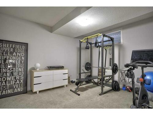 2029 31 Street Sw, Calgary, AB - Indoor Photo Showing Gym Room