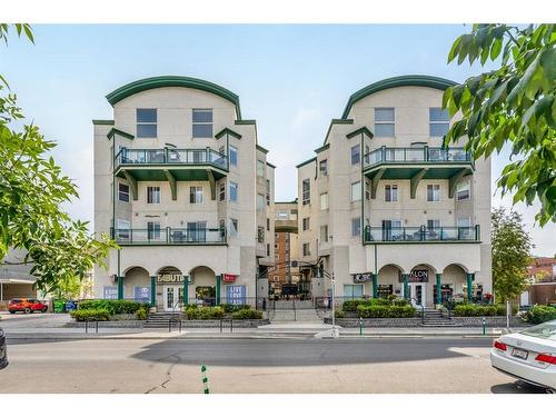 1102-1514 11 Street Sw, Calgary, AB - Outdoor With Balcony With Facade