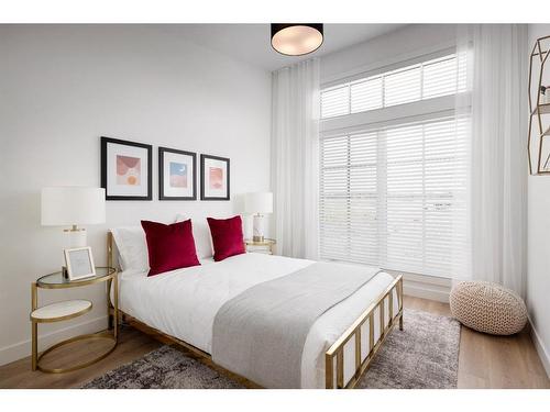 3-8101 8 Avenue Sw, Calgary, AB - Indoor Photo Showing Bedroom