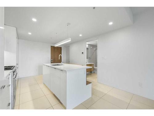 408-1020 9 Avenue Se, Calgary, AB - Indoor Photo Showing Kitchen