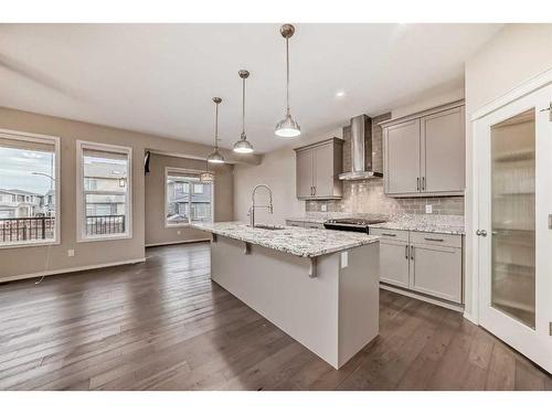 56 Howse Manor Ne, Calgary, AB - Indoor Photo Showing Kitchen With Upgraded Kitchen