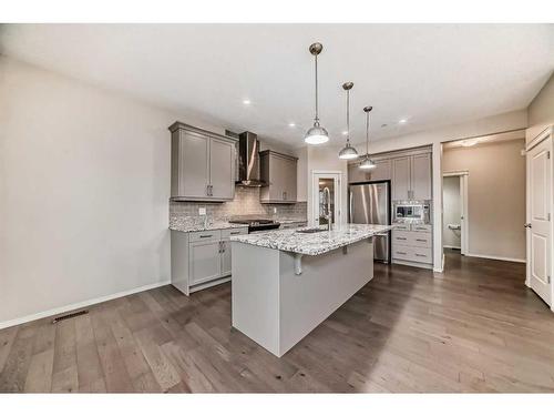 56 Howse Manor Ne, Calgary, AB - Indoor Photo Showing Kitchen With Upgraded Kitchen