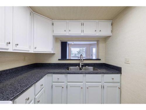 403-3747 42 Street Nw, Calgary, AB - Indoor Photo Showing Kitchen With Double Sink