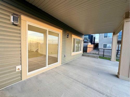 3 Lakewood Mews, Strathmore, AB - Outdoor With Deck Patio Veranda With Exterior