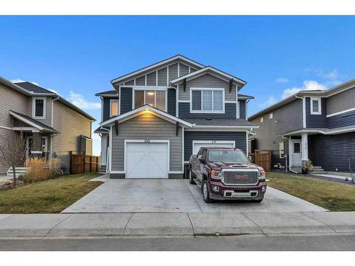 223 Willow Place, Cochrane, AB - Outdoor With Facade