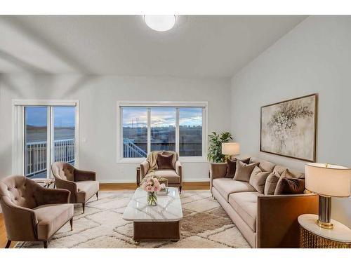 223 Willow Place, Cochrane, AB - Indoor Photo Showing Living Room